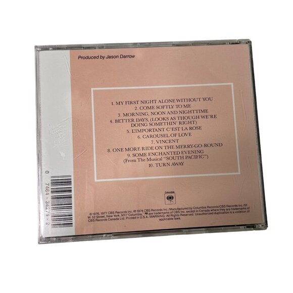 Jane Olivor First Night Folk Audio Music CD 1977 10 Tracks u - Picture 2 of 5